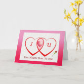 Carte Je T'Aime (Fleur jaune)