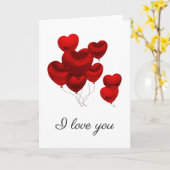 Carte Je T'Aime (Fleur jaune)