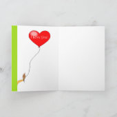 Carte Je t'aime ! (Intérieur)