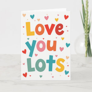 Carte Je T'aime Beaucoup