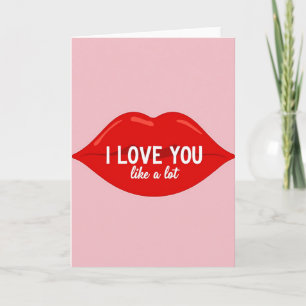 Carte Je T'Aime Beaucoup