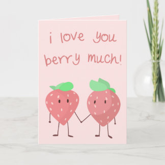Carte Je t'aime beaucoup Berry !