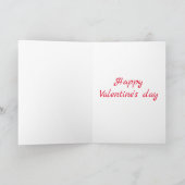 Carte Je t'aime beaucoup Cerise Funny Saint-Valentin (Intérieur)