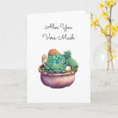 Carte Je T'Aime Beaucoup | HEUREUSE SAINTE-VALENTIN (Fleur jaune)