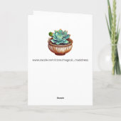 Carte Je T'Aime Beaucoup | Joyeux anniversaire (Dos)