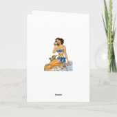 Carte Je T'Aime Beaucoup Plage Rétro (Dos)