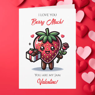 Carte Je t'aime beaucoup   Punition mignonne de la Saint
