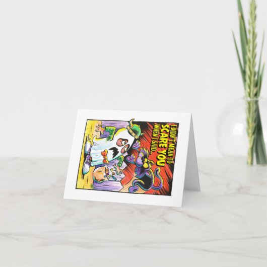 Carte Je T'Aime, Boo ! (Devant)