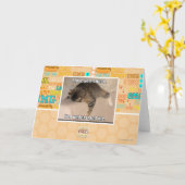 Carte Je t'aime, canapé. (Fleur jaune)