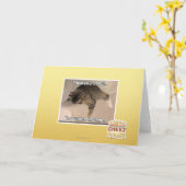 Carte Je t'aime, canapé. (Fleur jaune)