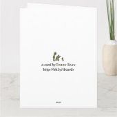 Carte Je t'aime ce beaucoup (Dos)