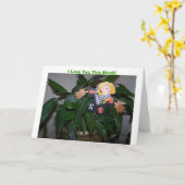 Carte Je t'aime ce beaucoup ! (Fleur jaune)