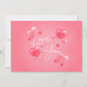 Carte Je t'aime chéri (Devant)