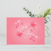 Carte Je t'aime chéri (Debout devant)