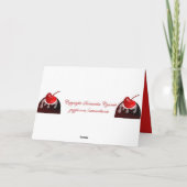 Carte Je T'Aime Chocolat Cerises Couvertes (Dos)