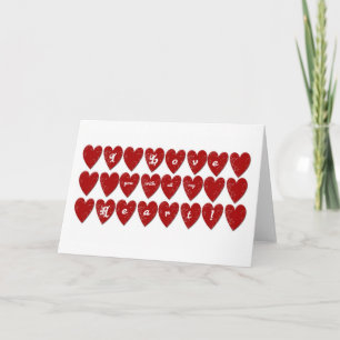 Carte je t'aime de tout mon coeur