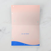 Carte "Je t'aime" écrit avec de la verrerie, texte perso (Intérieur)