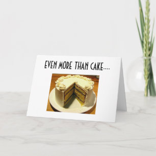 CARTE JE T'AIME ENCORE PLUS QUE DU GÂTEAU