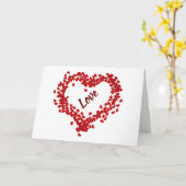 CARTE **JE T'AIME** ET JE VAIS **FOREVER** (Fleur jaune)