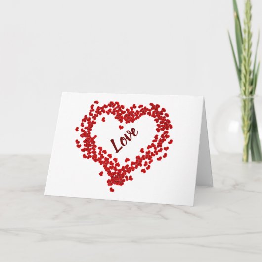 CARTE **JE T'AIME** ET JE VAIS **FOREVER** (Devant)