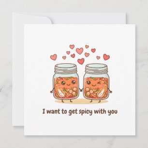 Carte Je t'aime Flirty Salutation Coréenne Mignonne Kimc