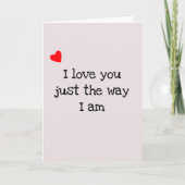 Carte Je t'aime Funny Saint Valentin Anniversaire (Devant)