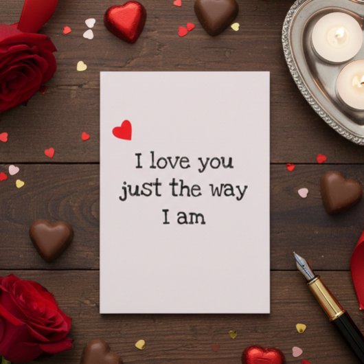 Carte Je t'aime Funny Saint Valentin Anniversaire