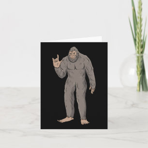 Carte Je t'aime Grand Pied Asl Geste de la main Malenten