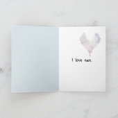 Carte Je T'Aime Grosse Ewe (Intérieur)