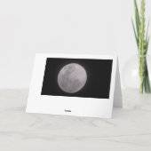 Carte Je t'aime jusqu'à la Lune et Retour (Dos)