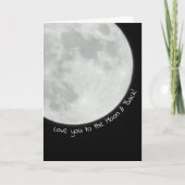Carte Je t'aime jusqu'à la Lune et Retour Joyonnesiversa (Devant)
