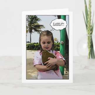 Carte Je t'aime la coco