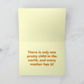 Carte JE T'AIME MAMAN Card ! (Intérieur)