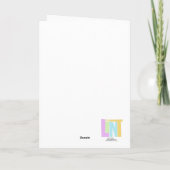 Carte 'Je t'aime, maman, mon oiseau !' (Dos)