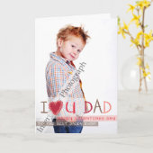 Carte Je t'aime PAD (Fleur jaune)