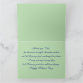 Carte Je t'aime, papa (Intérieur)