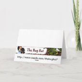 Carte Je t'aime papa, anniversaire (Dos)