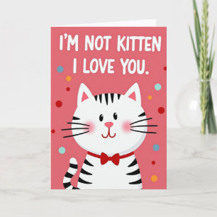 Carte Je T'aime Pas Minou