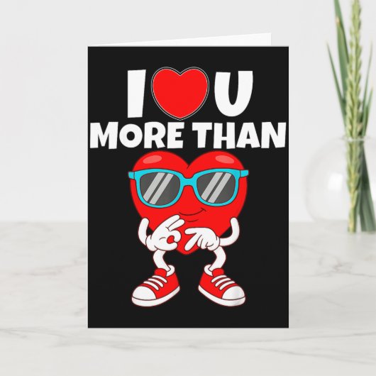 Carte Je t'aime plus que 67 Saint-Valentin 6 7 Meme S (Devant)