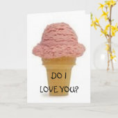 CARTE JE T'AIME PLUS QUE DE LA CRÈME D'ÉCRAN (Fleur jaune)