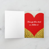 Carte Je t'aime plus que la bière Photo (Intérieur)