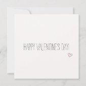 Carte Je t'aime plus que les carottes - Saint-Valentin (Dos)