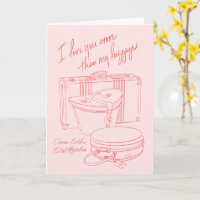 "Je t'aime plus que mes bagages"