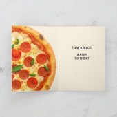 Carte Je T'Aime Plus Que Pizza N'Importe Quelle Occasion (Intérieur)