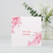 Carte Je t'aime pour toujours (Debout devant)