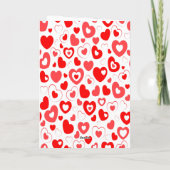 Carte Je t'aime Saint-Valentin personnalisé  (Dos)