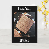 CARTE ****JE T'AIME SMORE**** (Fleur jaune)