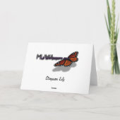 Carte Je T'Aime Stargazer Lily Card (Dos)