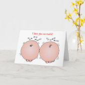 Carte Je t'aime tellement ! (Fleur jaune)