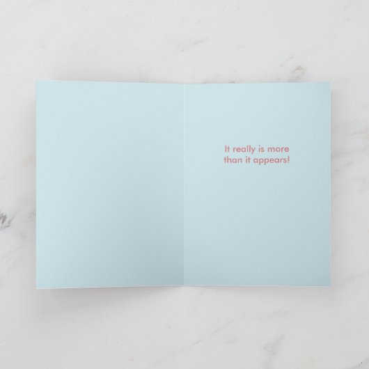 Carte Je t'aime tellement (Intérieur)